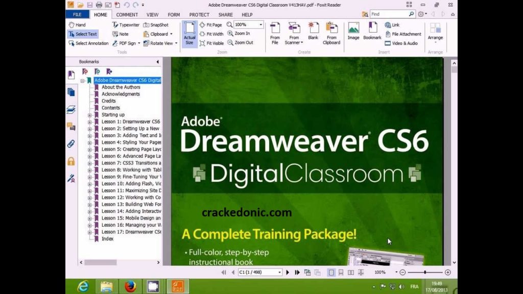 adobe dreamweaver cc classroom in a book free download