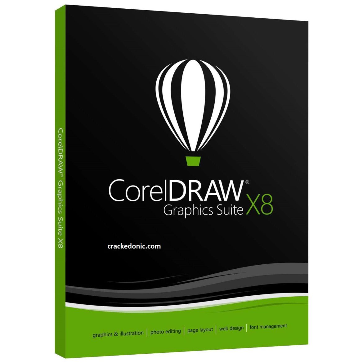 CorelDraw X8 Crack + Activation Number Offline Edition Crackedonic