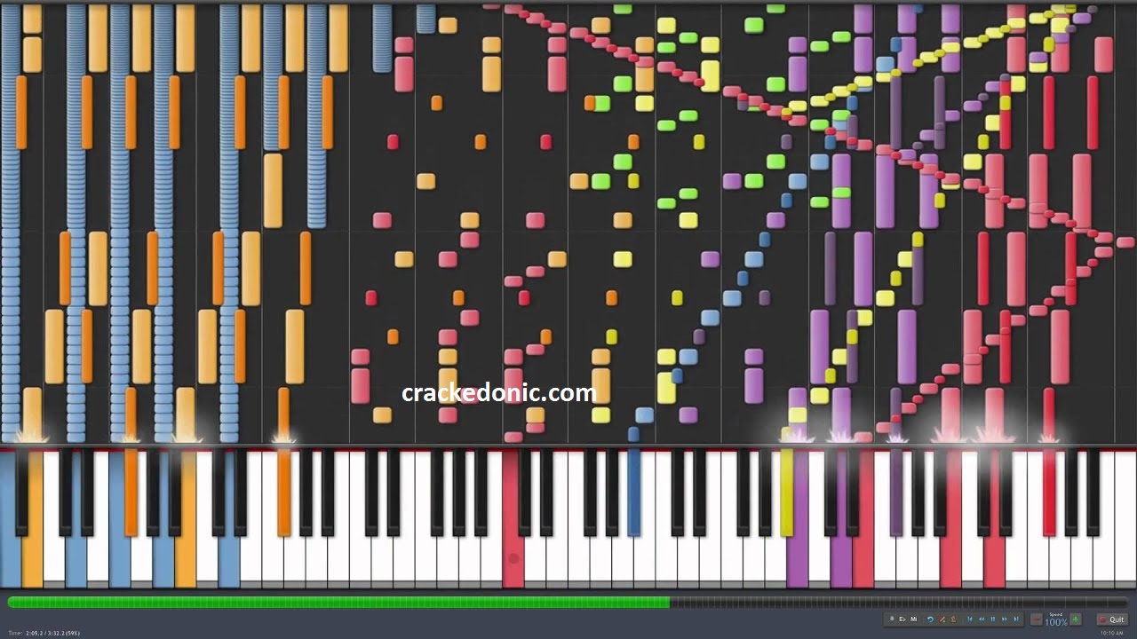 synthesia key code