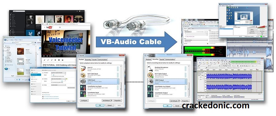 how to use virtual audio cable with mini speech