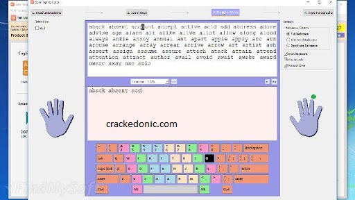 Soni Typing Tutor 6.1.92 Crack