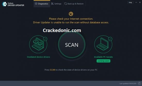 Outbyte DriverUpdater 2.1.17.6831 Crack